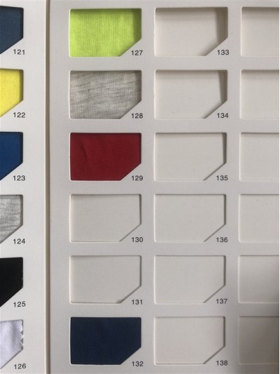 GZ-HS  21s 26s 32s 40s CVC平紋 門幅：185CM 成分：65%滌 35%棉  克重：180G 170G 150G 110G  細節-4